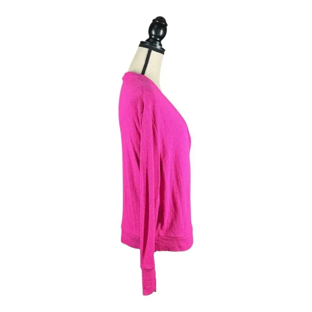 J. Crew Faux Wrap Top In Textured Crepe